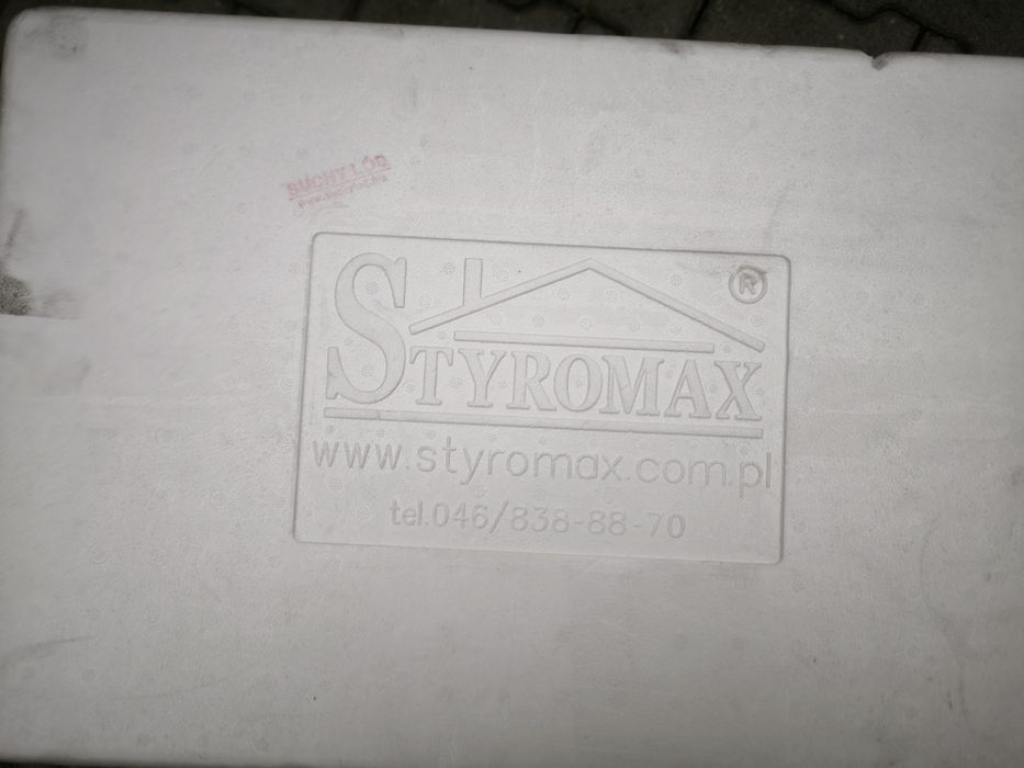 Styrobox 60x40x30 box styropian suchy lód transport przewóz zwierząt