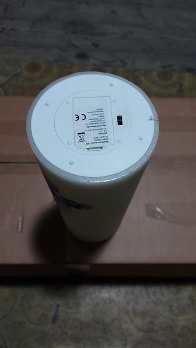 Świeca na baterie na święta