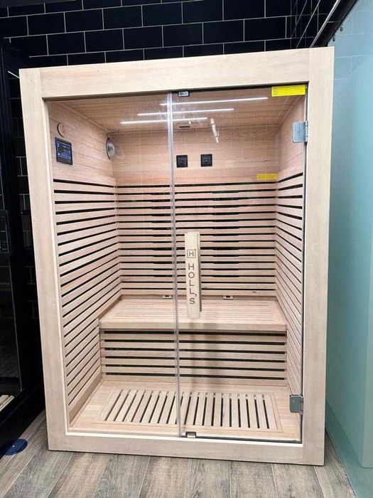 Sauna de infravermelhos compacta e fácil de usar!