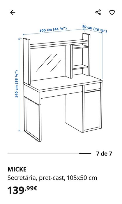 Secretária  IKEA