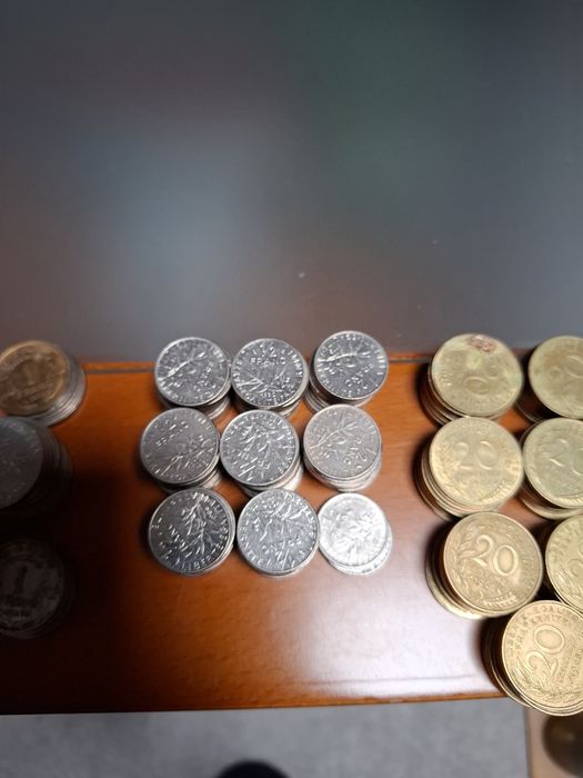 Moedas fracos  franceses