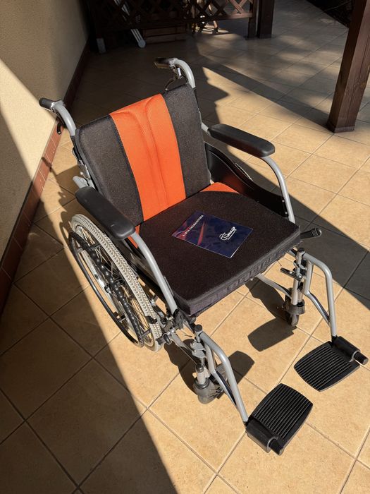 Nowy - Wózek inwalidzki aluminiowy Timago TGR-R WA C2600 - nieużywany