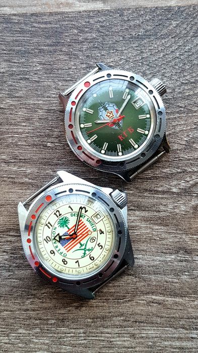 Годинник Восток КГБ  Амфібія Командирские Автоподзавод  2416.Б СРСР