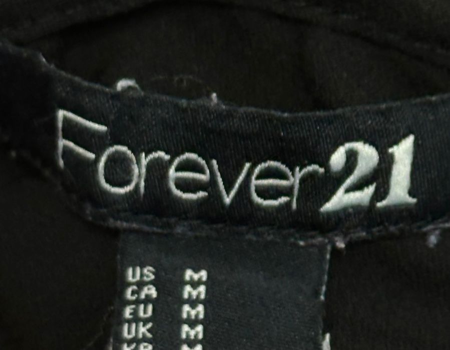 Czarna bluzka damska Forever 21 M