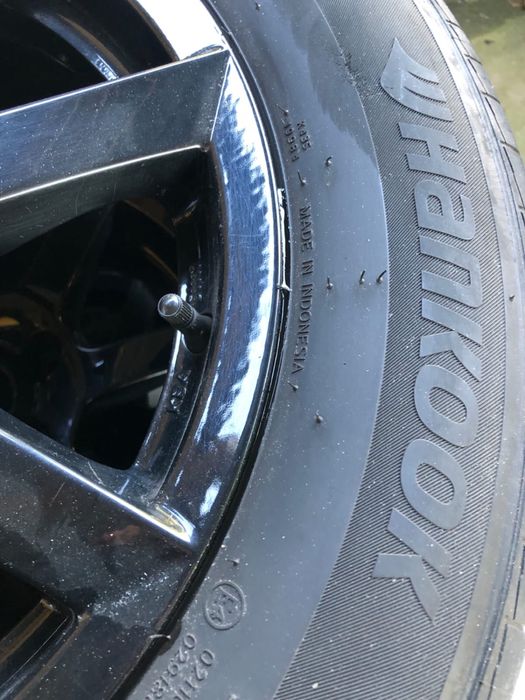 Alufelgi 16″ Honda z oponami letnimi Hankook