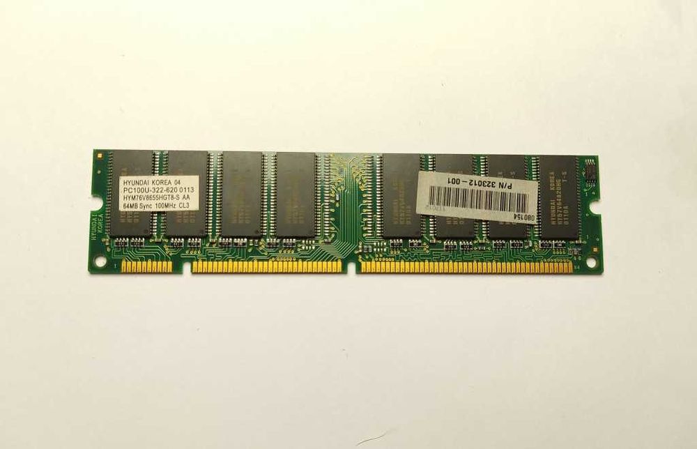 Memória RAM 64mb PC100 CL3 Hyundai - Envio GRÁTIS