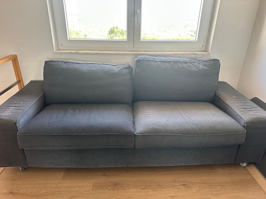 Sofá Cinzento IKEA