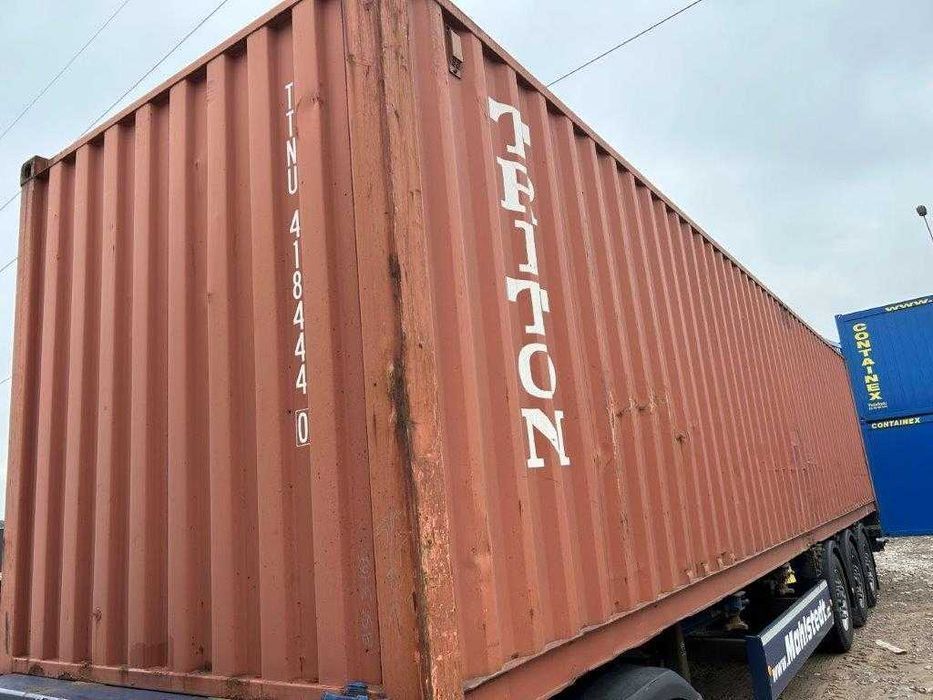 Kontener morski magazynowy budowlany 40 HC używany – TS-CONT