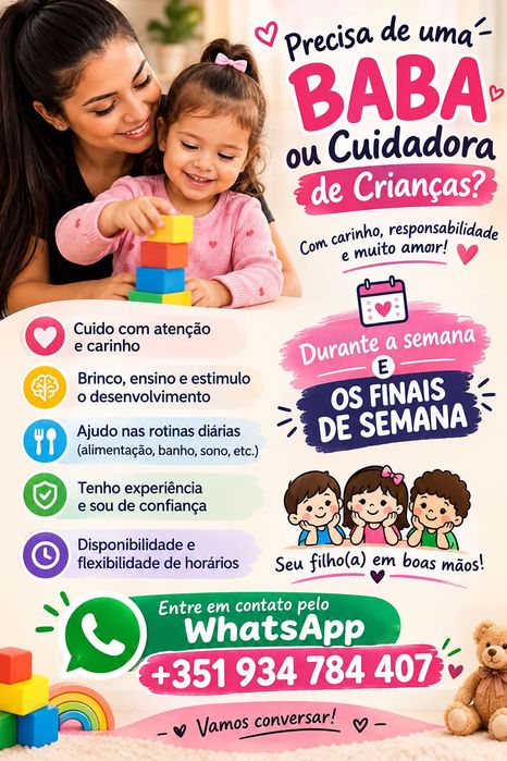 Cuidadora de crianças