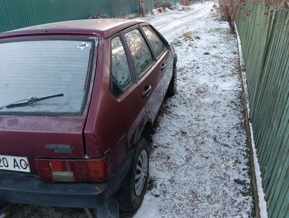 Ваз 2109 газ вписаний