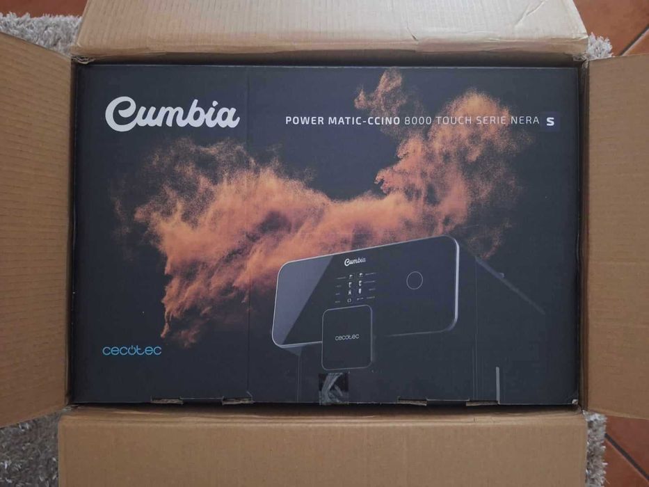 Máquina de Café Cecotec Power Matic-ccino 8000 Touch Black - NOVA