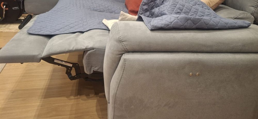 Sofá Chaise Longue com Motor