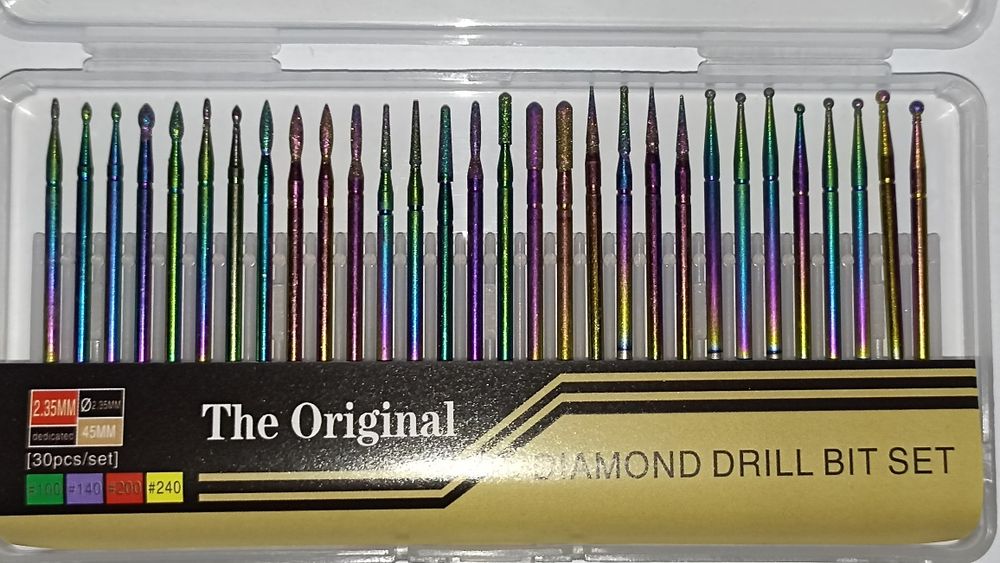 Фрези для манікюру. Набір 30 шт.