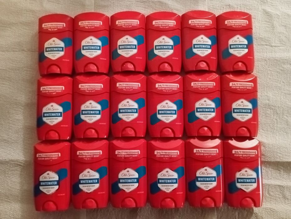 Old Spice Whitewater Dezodorant w sztyfcie dla mężczyzn 50ml. 16 szt.