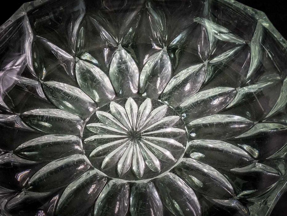 Patera kryształowa - Huta Szkła Zawiercie
