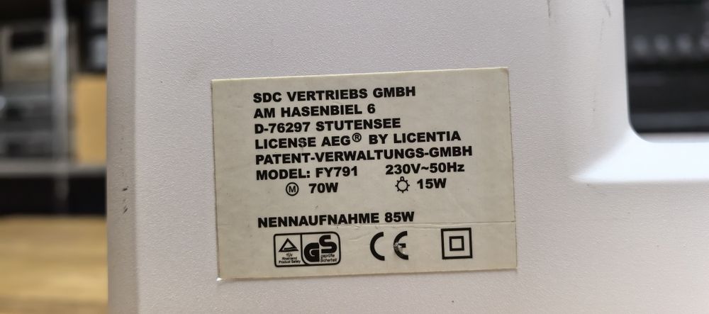 Швейна машинка AEG D-76297