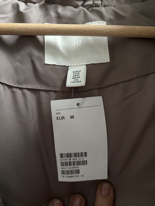 Тепла куртка пуховик H&M