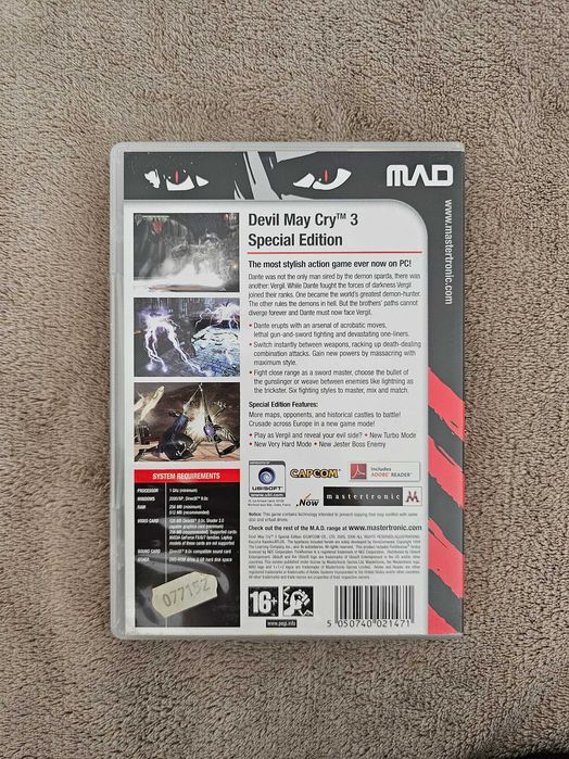 Devil May Cry 3 Special Edition PC DVD