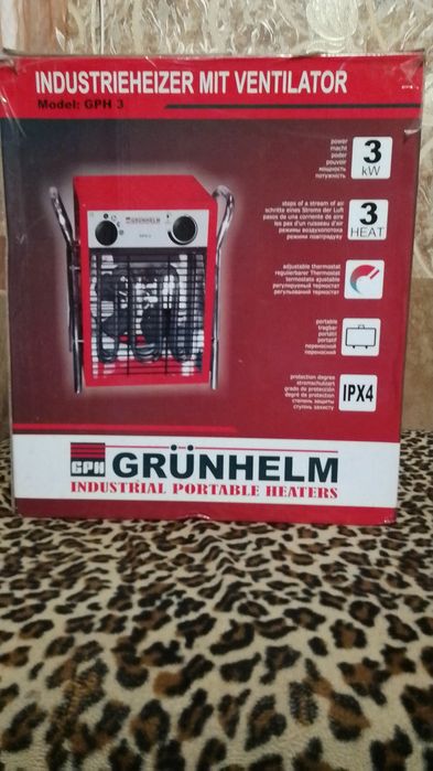 Тепло вентилятор