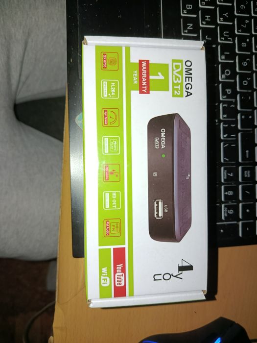 Цифровий тюнер Omega DVB-T2