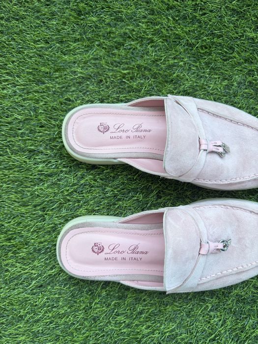 Loro Piana Charms Walk Mules 37