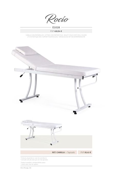 Fabrica Mobiliario estetica