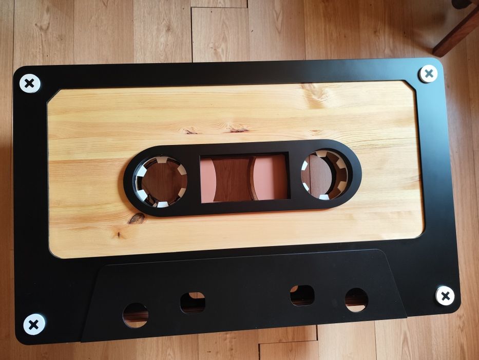 Mesa personalizada k7 cassete