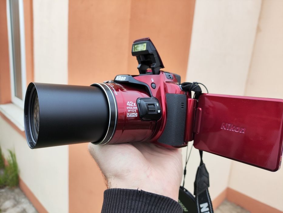 Nikon P520 42X Зум+Сумка Поворотный дисплей Зумовик фотоаппарат
