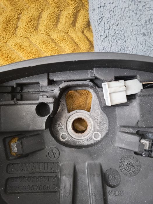 Kierownica skórzana odnowiona renault Clio 2 / Thalia 1