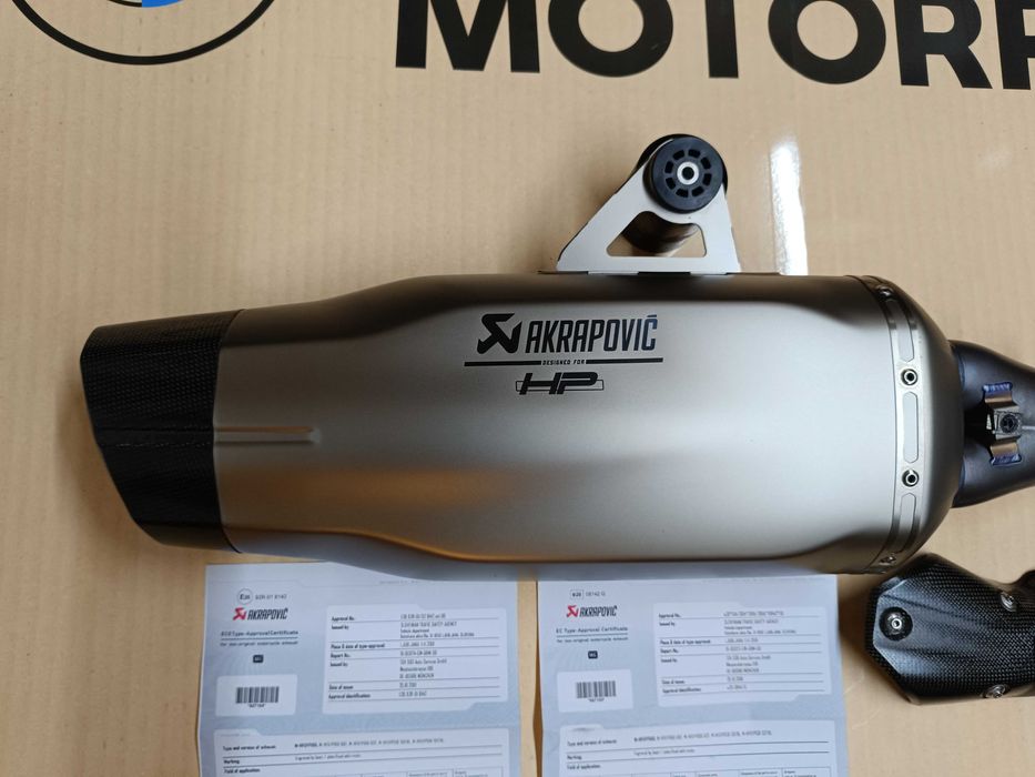 Ponteira Akrapovic BMW R1250 GS GSA Adventure - como NOVA