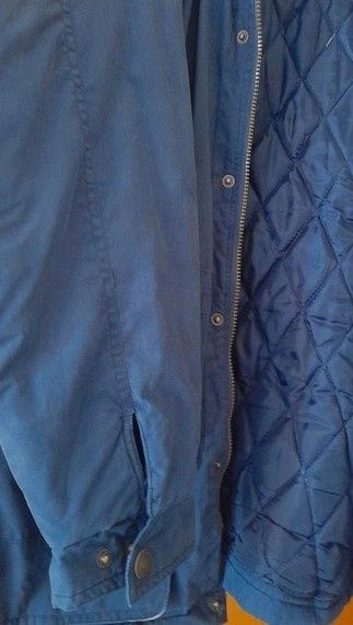 Parka Centini cor azul escuro tamanho L - Bom estado