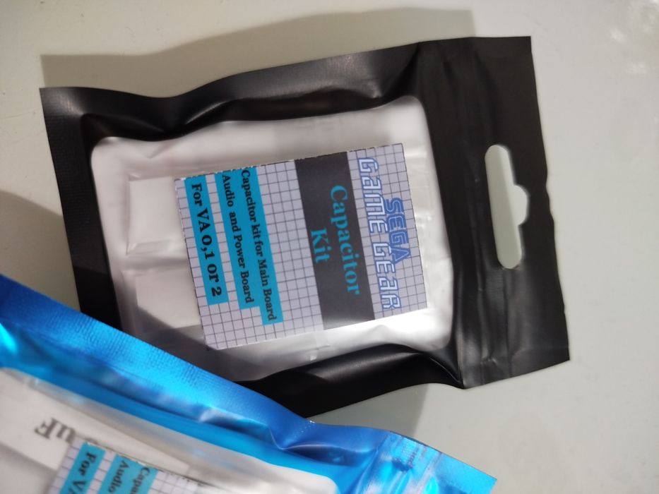 Kit condensadores Sega Game Gear