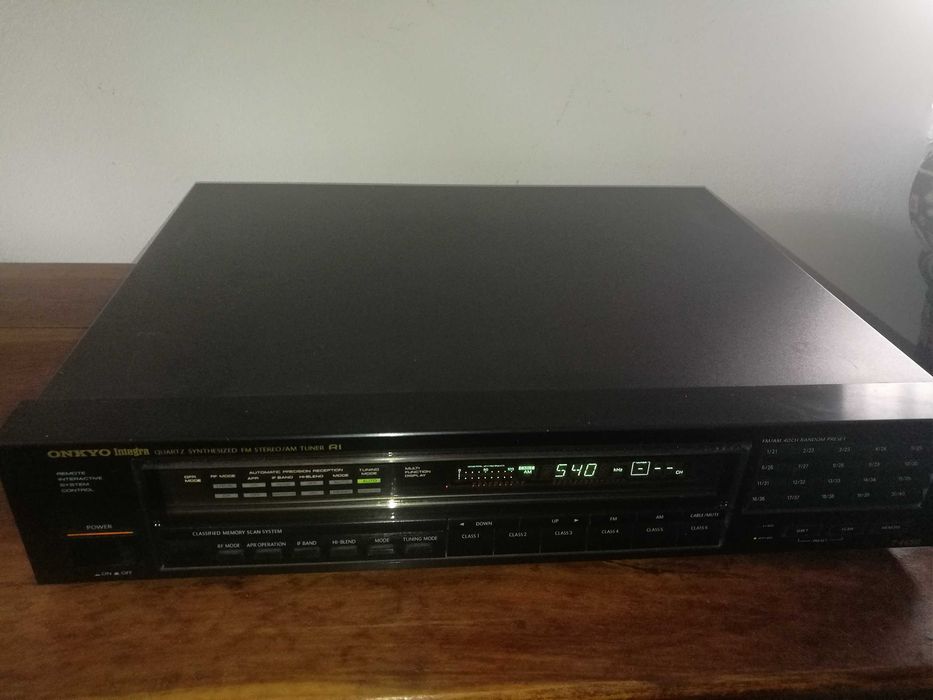 Onkyo T-4650 Quartz Synthesized Am/fm Stereo Tuner Japan R1