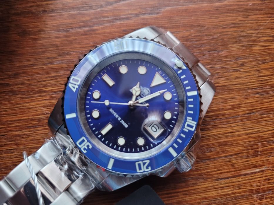 Zegarek Addiesdive Submariner 41mm kwarcowy Nowy