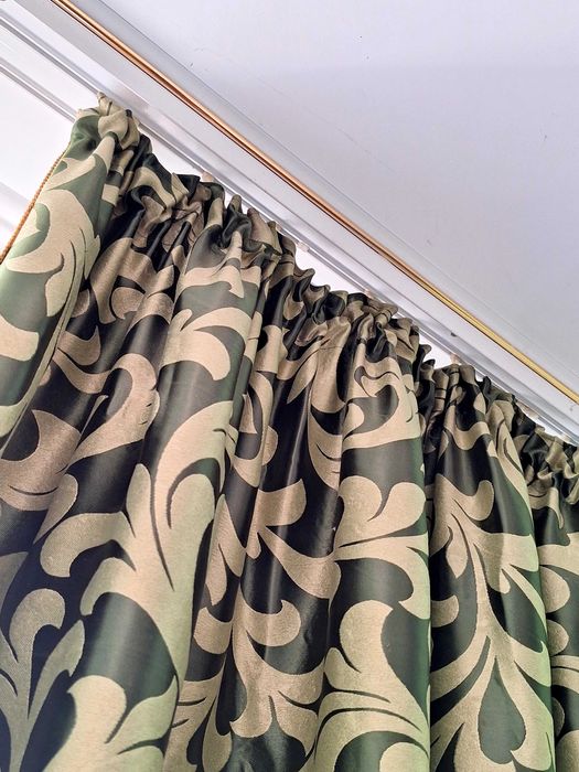 Штори зелені хорошої якості