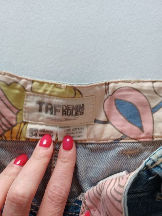 Jeansowe spodenki Zara 34/36