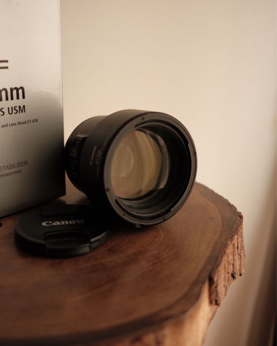 Objectiva canon 85mm 1.4 EF