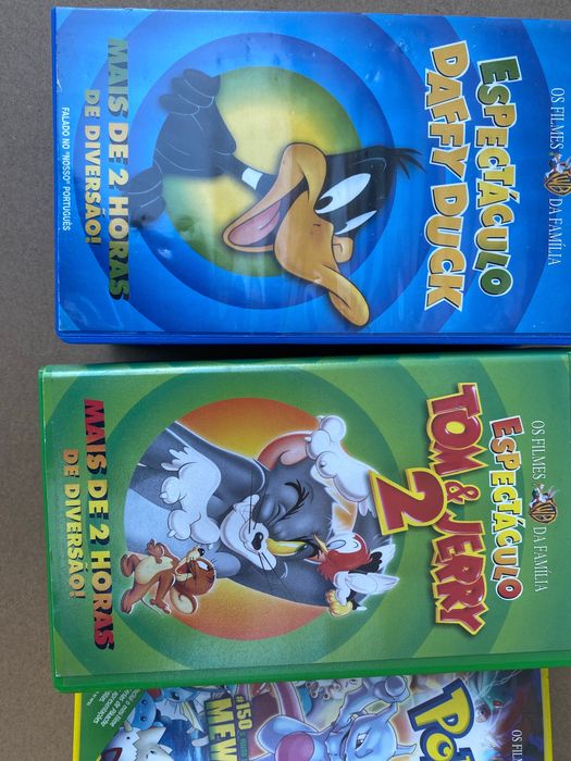 Várias cassetes VHS - Disney Pokémon toy story etc