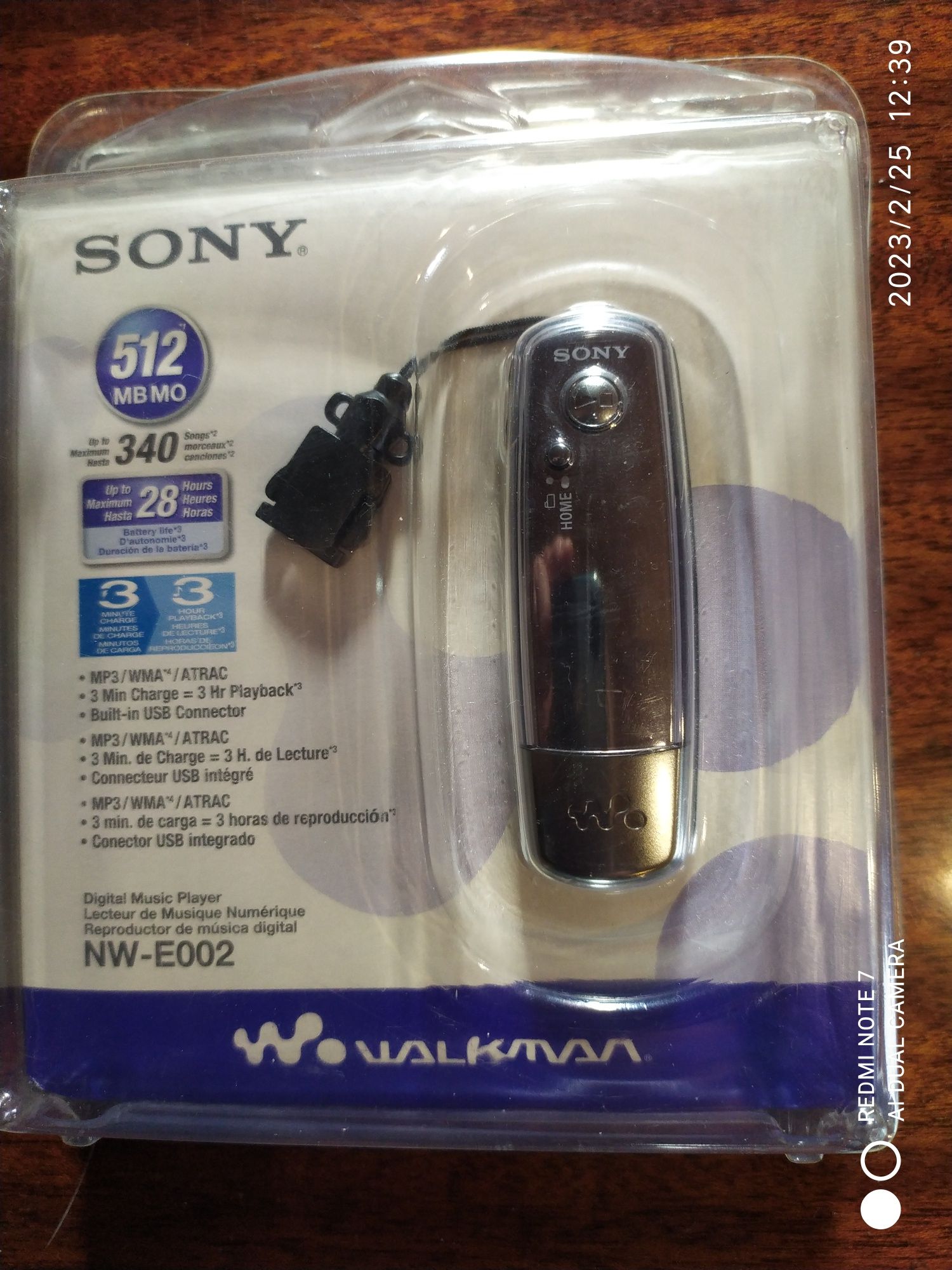 Цифровой музыкальный плеер Sony Walkman NW-E002.: 1 000 грн. - Mp3 ...