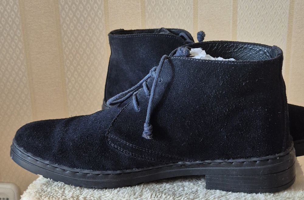 Черевики чоловічі замшеві