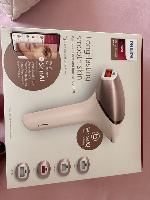 Depilator PHILIPS Lumea 9900 IPL BRI977/00 SenseIQ Czujnik SmartSkin