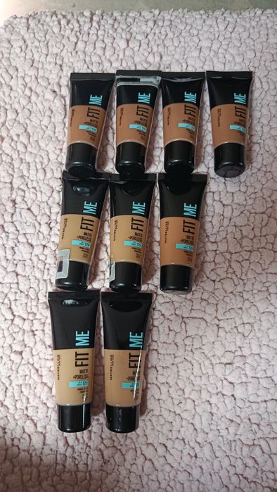 Base de Maquiagem Maybelline Fit Me Matte + Porele