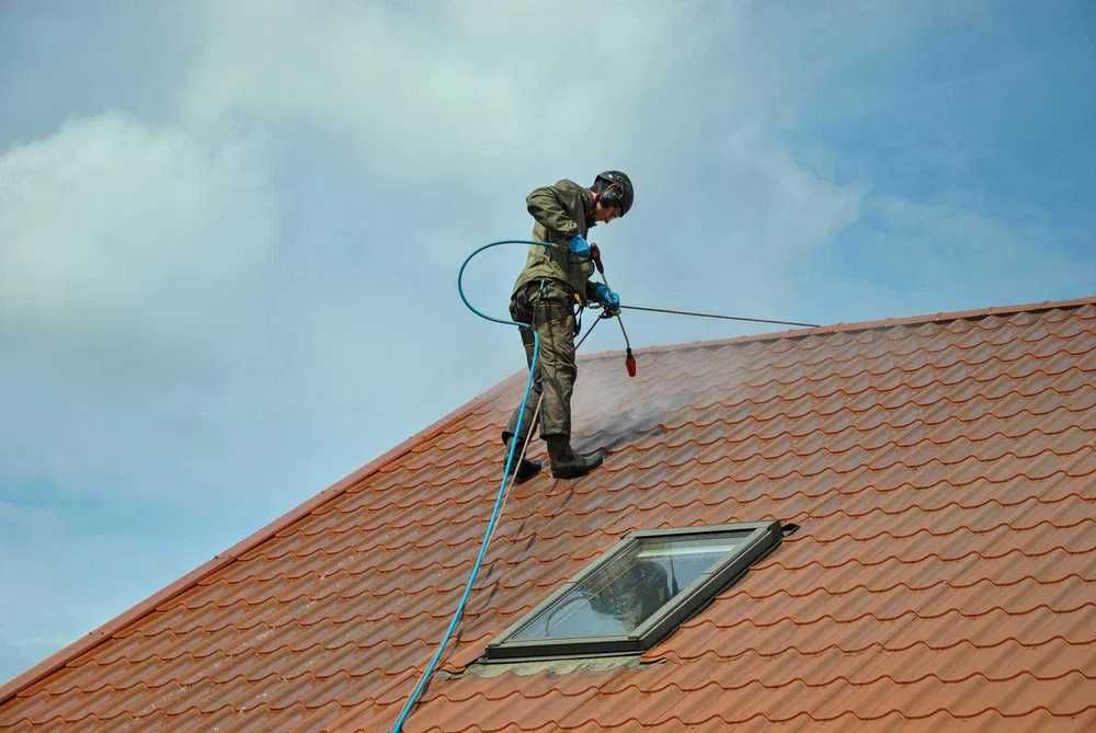 Mycie kostki brukowej elewacji dachów impregnacja ALPITECHNIK