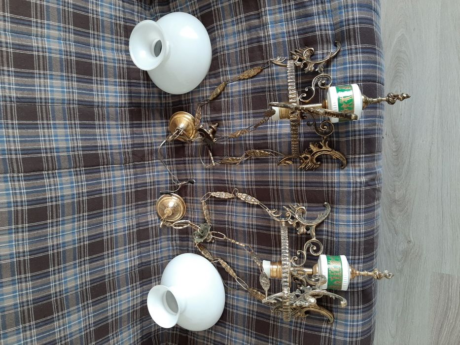 Candeeiros latão maciço