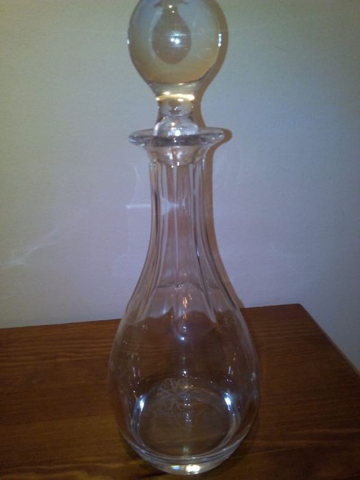 Vendo garrafas de cristal