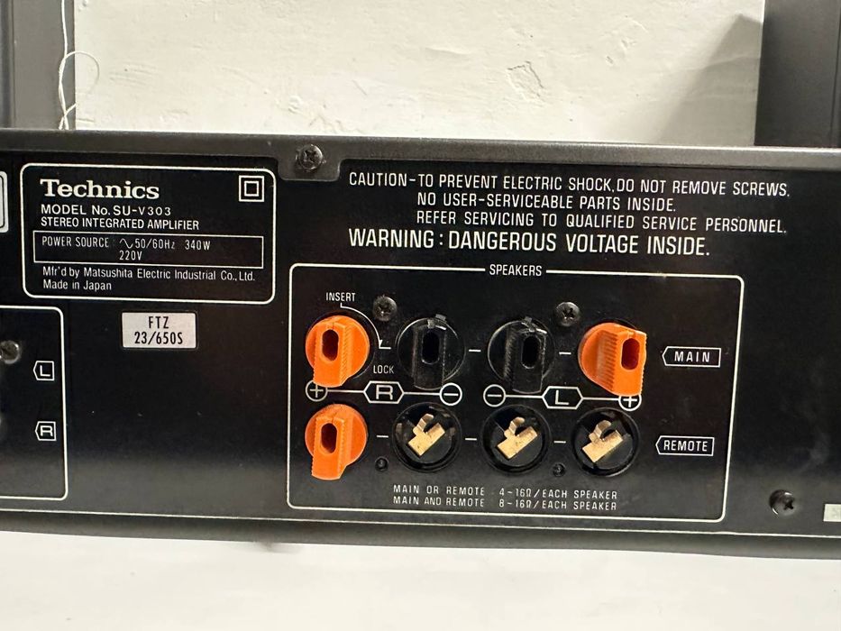 Wzmacniacz stereo SU-V 303, 2*50 Watt. Japan