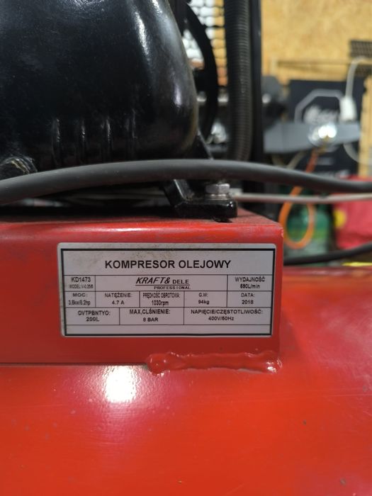 Kompresor Kraft 200L KD1473
