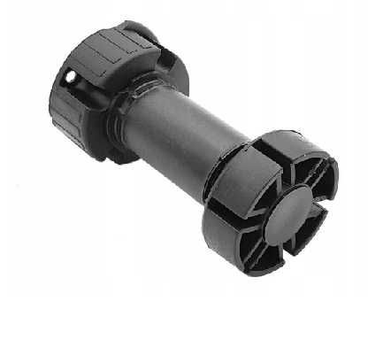 Nóżka kuchenna,do mebli czarna H-100 mm  - 50szt