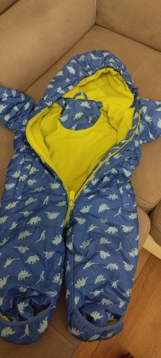 Ciepły kombinezon dla dziecka74- 80 cm