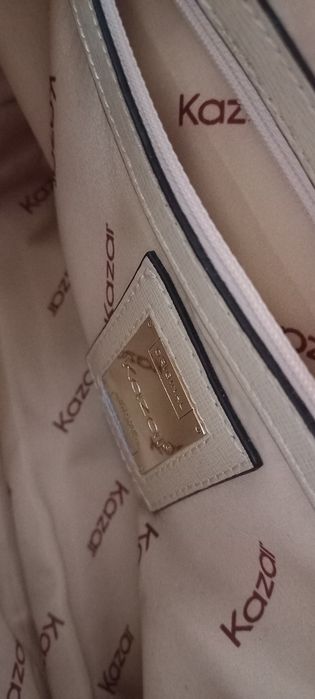 Torebka kuferek Kazar skóra jak nowa